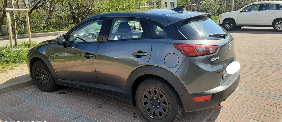 Mazda CX-3 cena 70000 przebieg: 131000, rok produkcji 2019 z Gdańsk małe 106